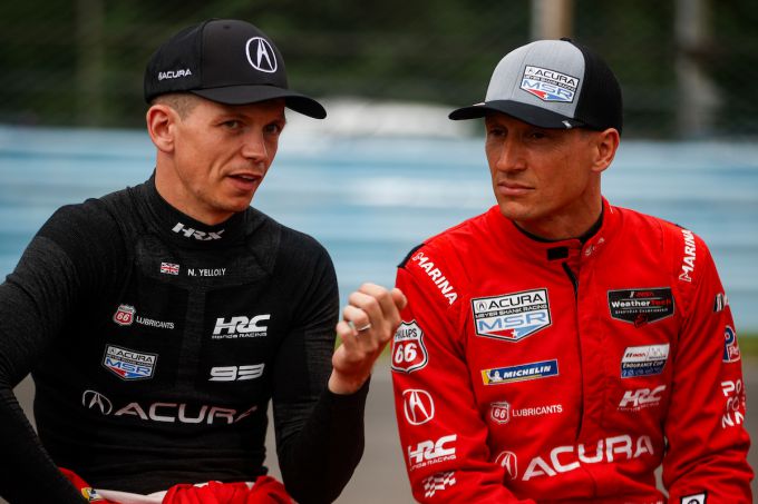 IMSA WeatherTech SportsCar Championship-Watkins Glen International Nr93 Acura Meyer Shank Racing w/Curb Agajanian, Acura ARX-06, GTP Renger van der Zande, Nick Yelloly foto 113
