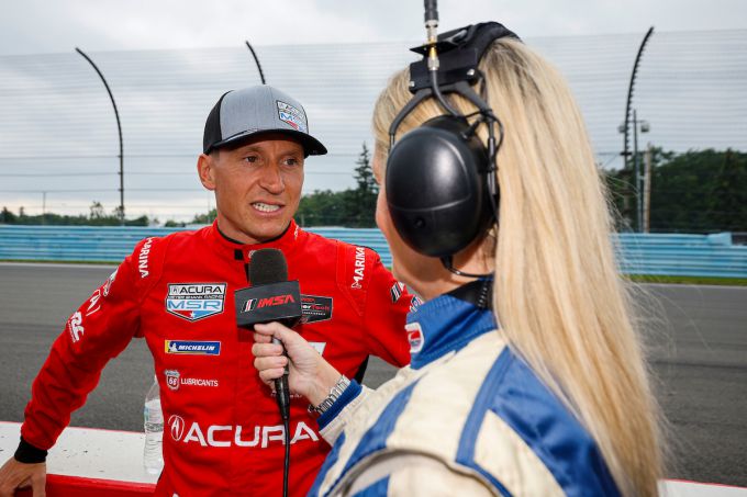 IMSA WeatherTech SportsCar Championship-Watkins Glen International Nr93 Acura Meyer Shank Racing w/Curb Agajanian, Acura ARX-06, GTP Renger van der Zande, Nick Yelloly foto 120