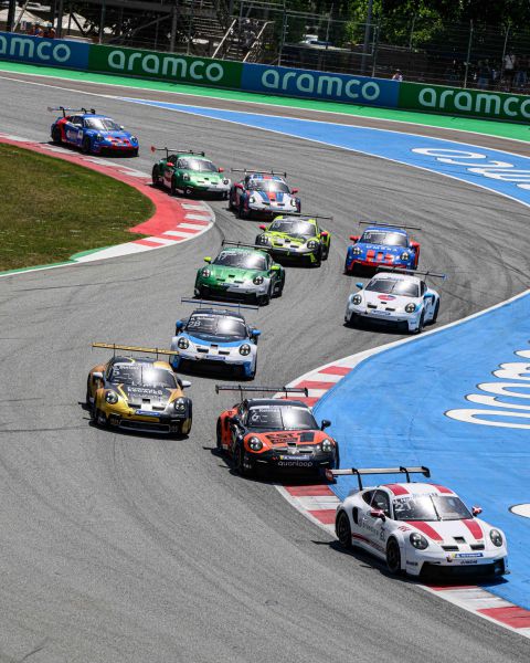 Porsche Mobil 1 Supercup op het Circuit de Catalunya Foto 12