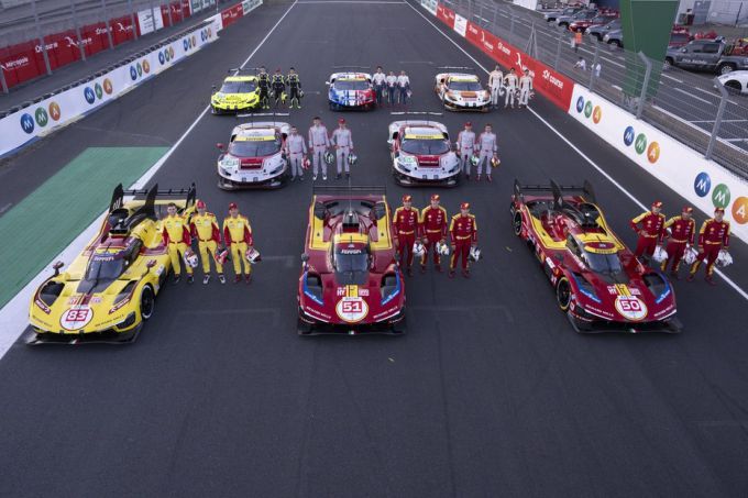 Ferrari winnaar Le Mans 2025 Foto 5