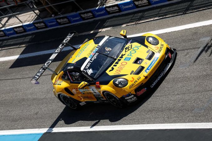 Jaap van Lagen circuit van Barcelona Porsche Supercup 2025 Foto 2