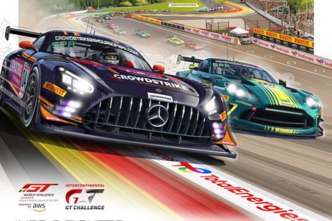 CrowdStrike 24 Uur van Spa-Francorchamps 2025 event banner 3
