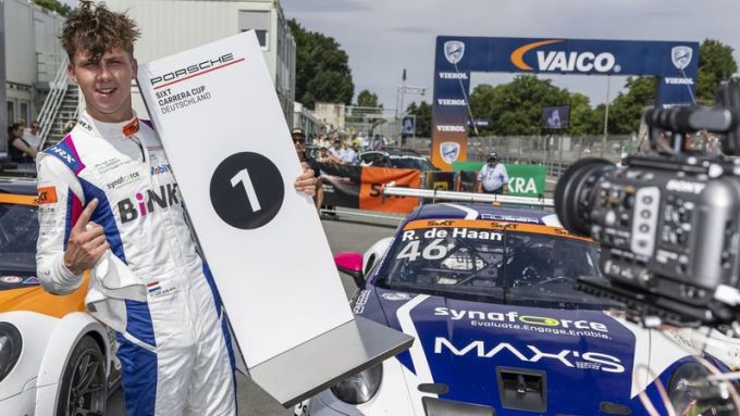 Porsche Sixt Carrera Cup Deutschland Norisring Foto 17 Robert de Haan winnaar