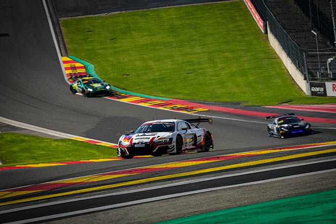 R8 LMS GT3 EVO II van Saintéloc Racing Lorens Lecertua