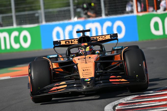 McLaren's luxeprobleem Foto 3 Oscar Piastri actie