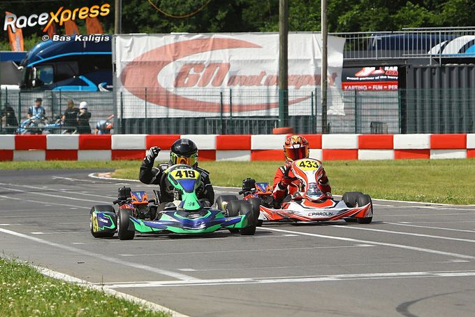 Sem Lagrand scheurt naar podium