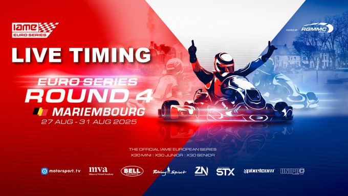 2025 IAME Euro Series Finaleronde op Karting des Fagnes in Mariembourg