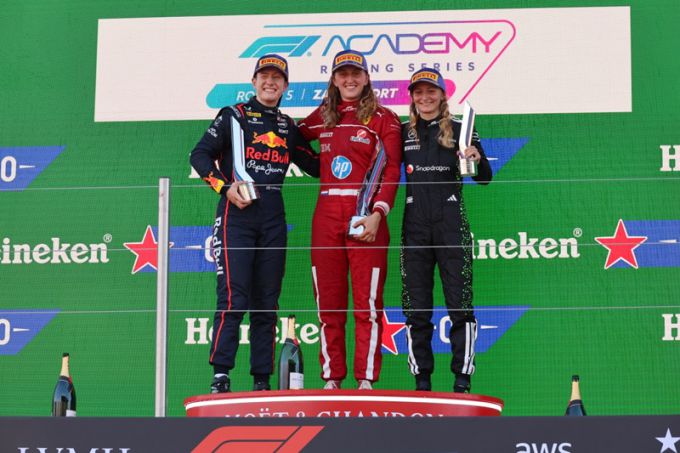 Doriane Pin P3 in race 2