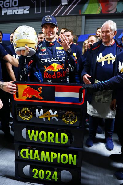 Max Verstappen 4x F1 wereldkampioen RBCP