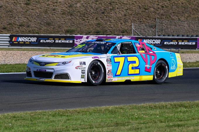#72 Bruno Mulders sensatie in NASCAR Euro Series