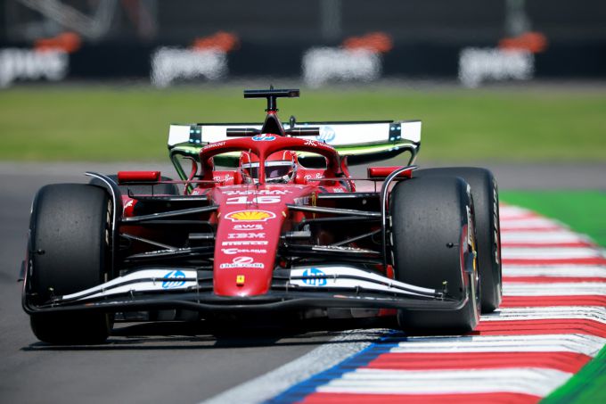 Ferrari F1 GP Mexico 2025 actie
