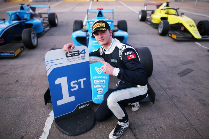 Dayton Coulthard is the 11th different GB4 race winner this year