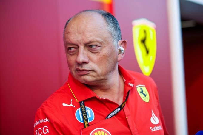 Ferrari teambaas Fred Vasseur F1 GP Mexico