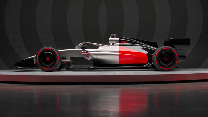 Audi onthult design Formule 1-auto voor 2026