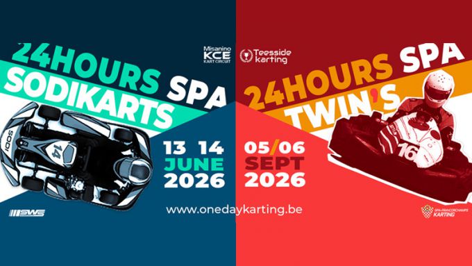 De 24H Karting van Francorchamps is er in 2026 zelfs twee keer