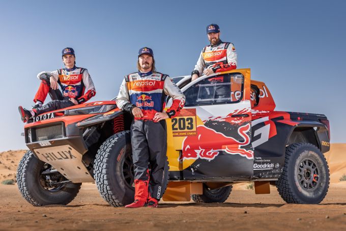 TOYOTA GAZOO Racing W2RC (TGR W2RC) FIA World Rally-Raid Championship Toyota DKR GR Hilux