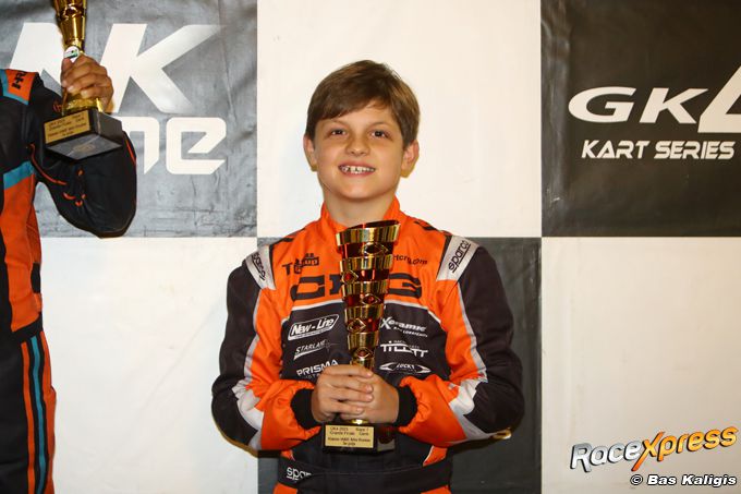 Karttalent Gilles Dewaele sluit in Genk sterk debuutseizoen af met eerste podium