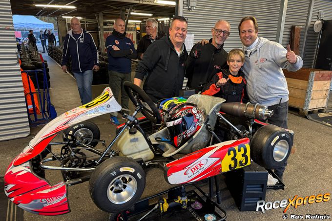 Karttalent Vince Janter kampioen in GK4 Kart Series