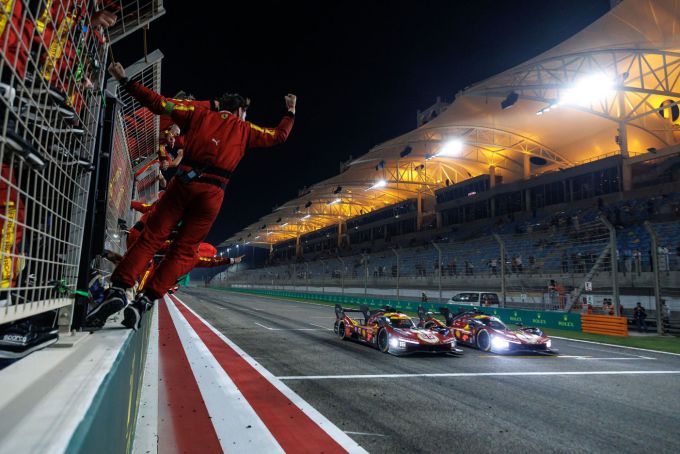 Ferrari wint zijn negende endurance racing-titel in de 8 Hours nof Bahrain 2025