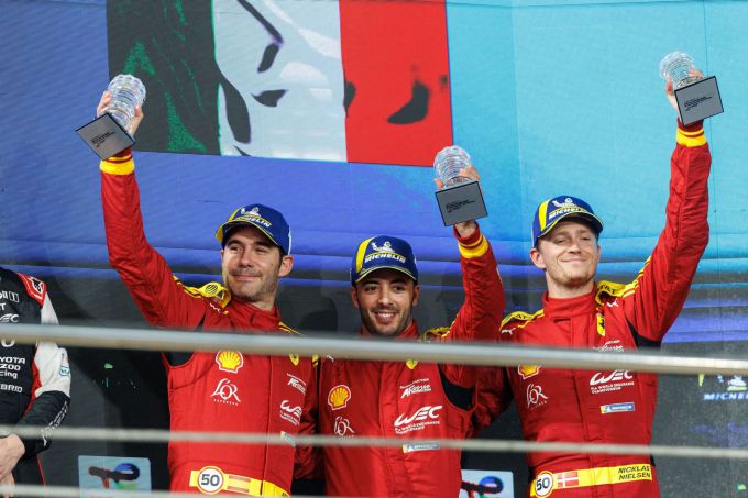 Ferrari wint zijn negende endurance racing-titel in de 8 Hours nof Bahrain 2025