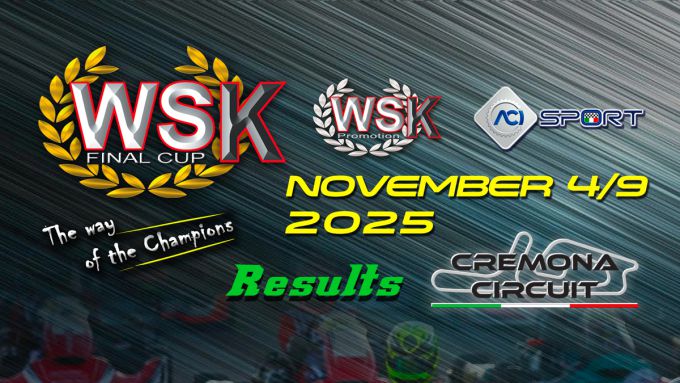 WSK Final Cup 2025 op het Circuit van Cremona