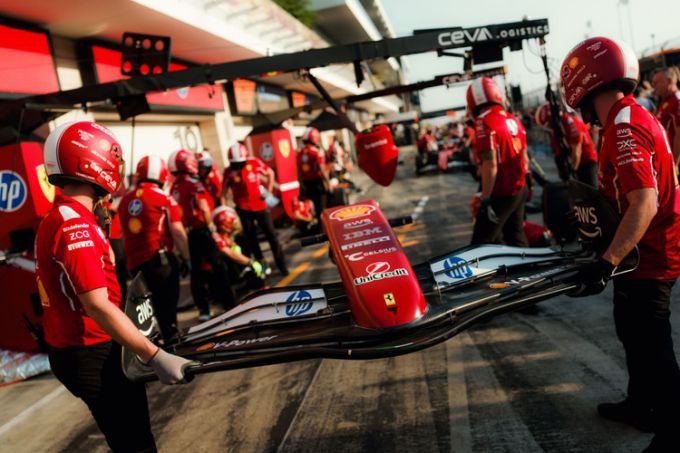 Ferrari F1 teamwork