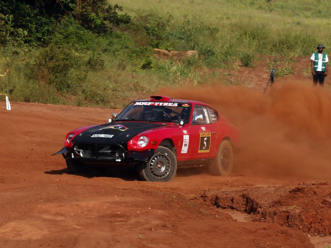 East African Safari Classic Rally Piers Daykin