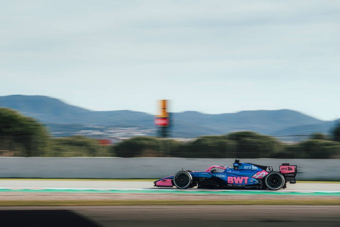 Alpine F1 Barcelona tests Gasly #10 Colapinto #43 bron foto media.alpinecars.com 1