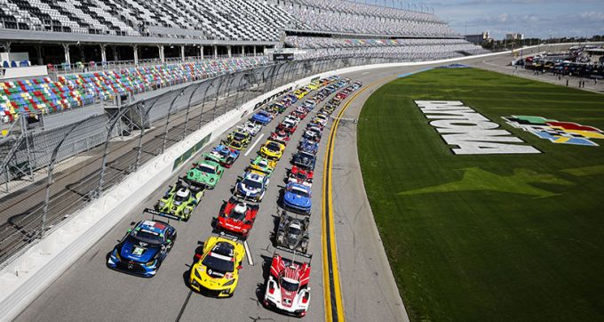 IMSA WeatherTech SportsCar Championship Rolex 24H Daytona 2026 startveld