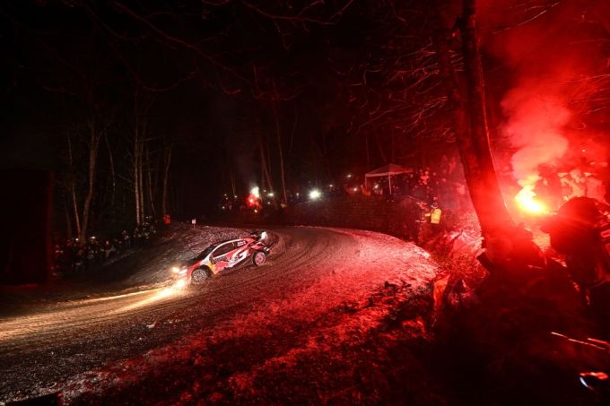 FIA World Rally Championship Rally Monte Carlo 2026 TOYOTA GAZOO Racing Oliver Solberg Elliott Edmondson Toyota GR YARIS Rally1 Foto 4