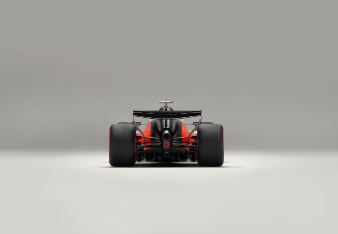 Audi R26 Concept car achteraanzicht