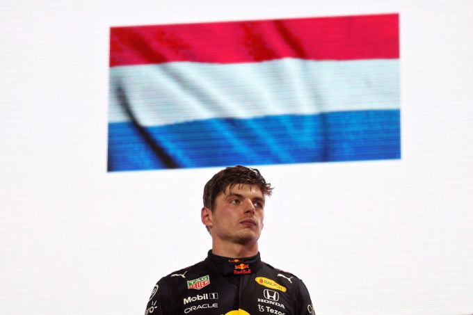 Max Verstappen F1 Red Bull Nederlandse vlag