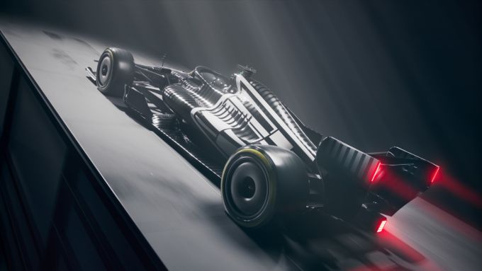 Cadillac F1 test livery Barcelona Foto 1
