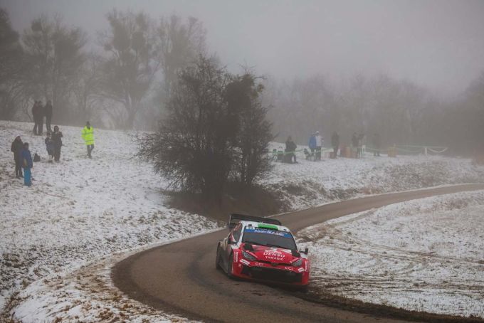 FIA Wereld Rally Kampioenschap (WRC) Rally Monte Carlo 2026 Elfyn Evans en Scott Martin bron foto Toyota 2