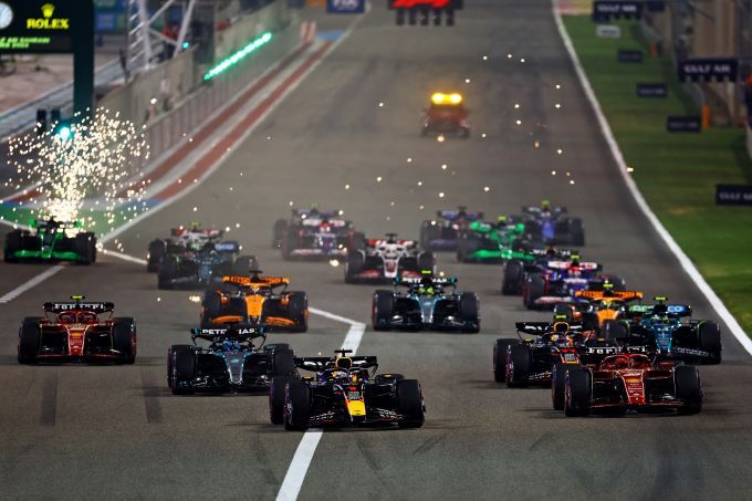 Max Verstappen Formule 1 circuit Bahrein
