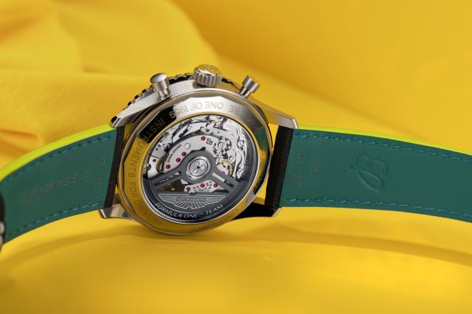 Breitling sluit zich aan bij Aston Martin en het Aston Martin Aramco Formula One™ Team