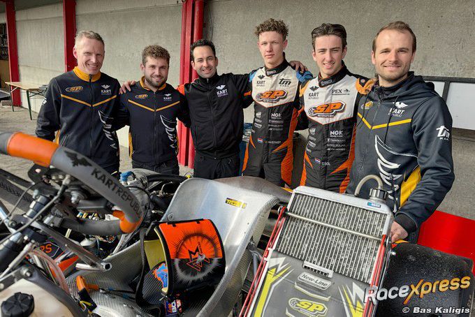 Karttopper Enzo Bol wint na vier maanden afwezigheid Karting Champions League in koningsklasse KZ2