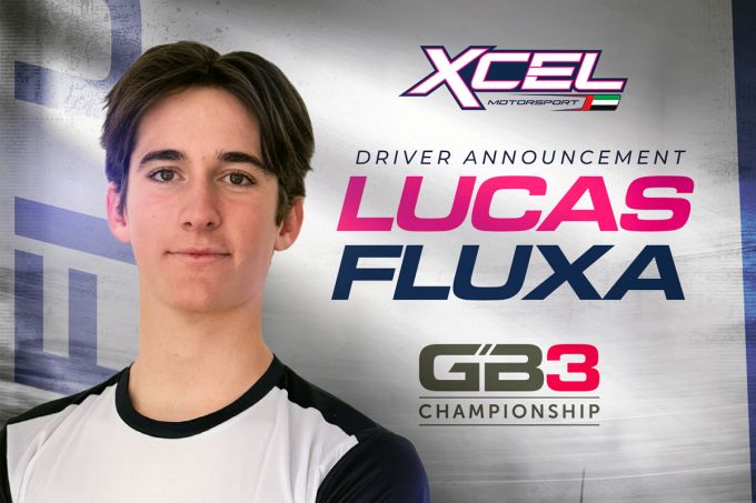 Racewinnaar Lucas Fluxa sluit zich aan bij Xcel Motorsport voor tweede GB3-seizoen
