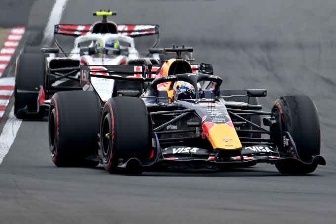 Max Verstappen F1 Red Bull RB22 actie