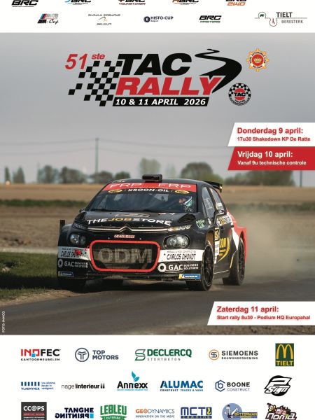 TAC Rally 2026 event poster