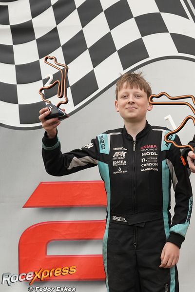 Karttalent Jason Haitsma consistent snel in Duitsland