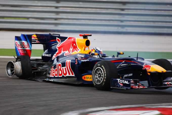 Sebastian Vettel Mark Webber crash Turkije 2010