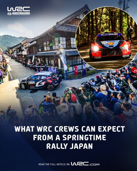 FIA WRC Forum8 Rally van Japan 2026 Foto 1