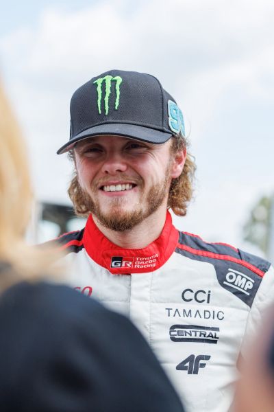 Vodafone Rally de Portugal 2026 Oliver Solberg portret