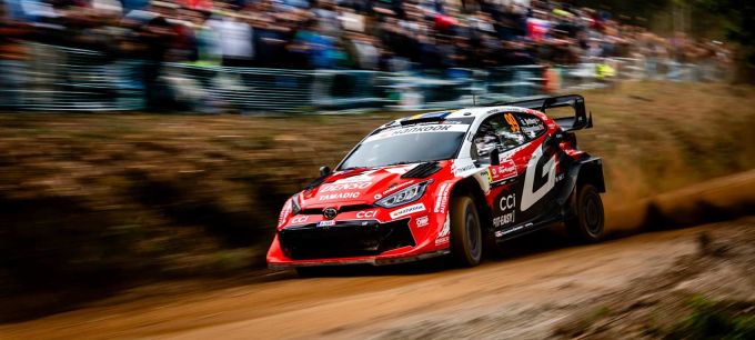 Oliver Solberg van P4 naar P1 in Vodafone Rally van Portugal
