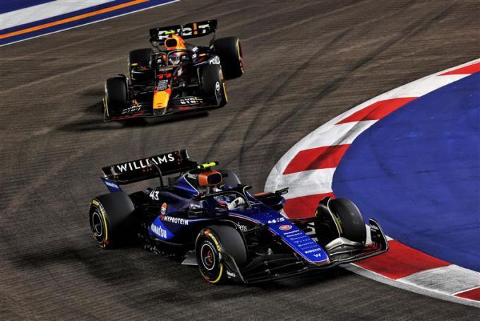 Williams gevolgd door Red Bull