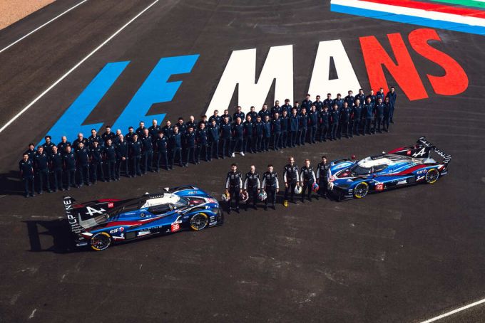 Alpine A424 @ 24 Uur Le Mans 2026 op Circuit de la Sarthe foto 24