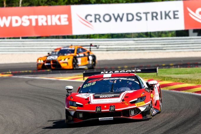 CrowdStrike 24 Hours of Spa 2026 Eerste vrije training donderdag