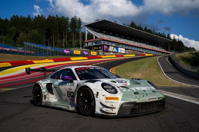 CrowdStrike 24 Hours of Spa 2026 overall winnaars Ricardo Feller, Thomas Preining Porsche 911 GT3 R Lionspeed GP