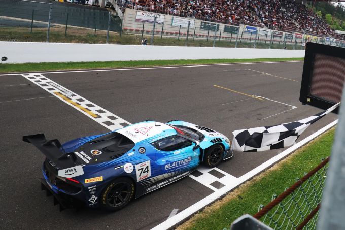 CrowdStrike 24 Hours of Spa 2026 Nr74	Winnaar Bronze Cup Dustin Blattner, Ben Tuck, Mathys Jaubert, Dennis Marschall Kessel Racing	Ferrari 296 GT3 EVO